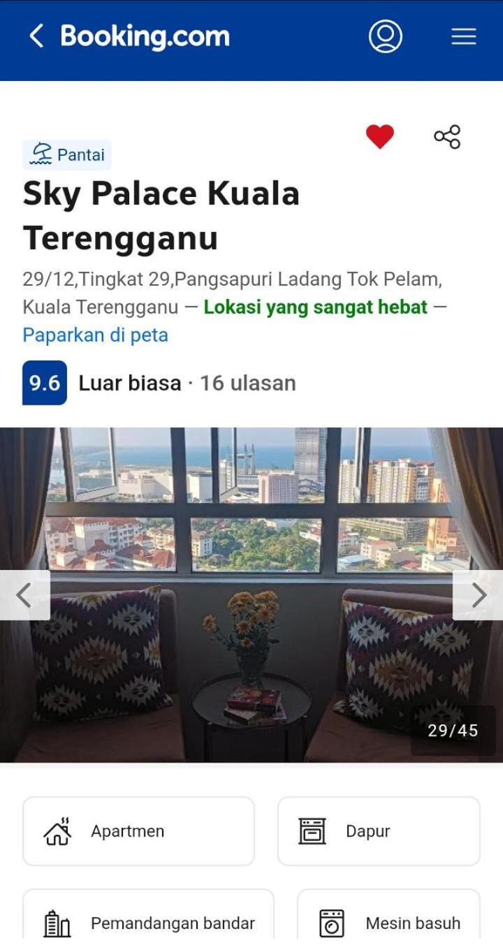 Sky Palace Kuala Terengganu Eksteriør billede